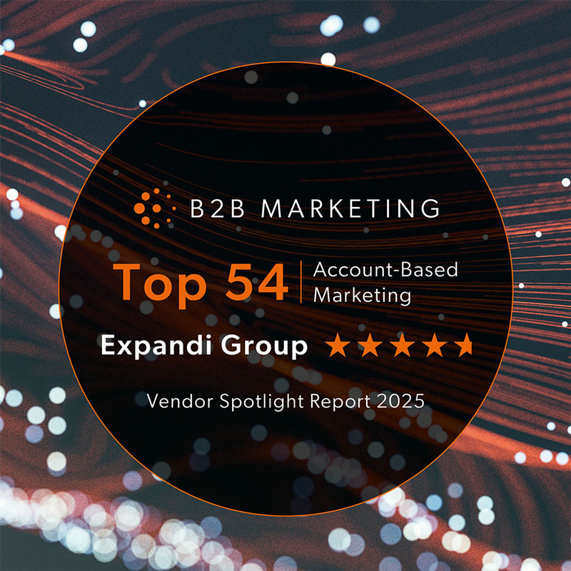 Expandi Jabmo recognized 4.75* out of 5  in the 2025 ABM Vendor Spotlight Report